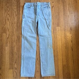 Seager Denim Autrey Jeans Light Blue 33x34 Autry *Flaws